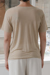 BASERANGE loose T-shirt TOLO-BL-000 cochlea